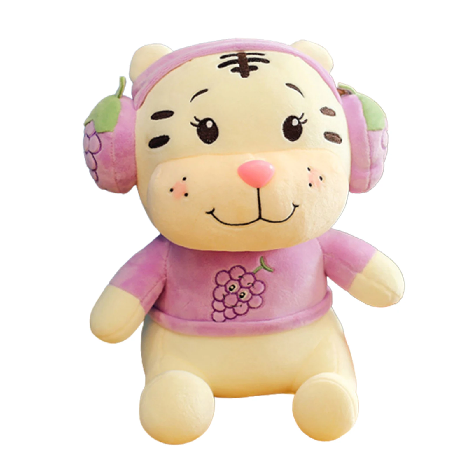 

Плюшевые наушники-тигри с версией Q, игрушки-обнимашки, игрушка-подушка для сна