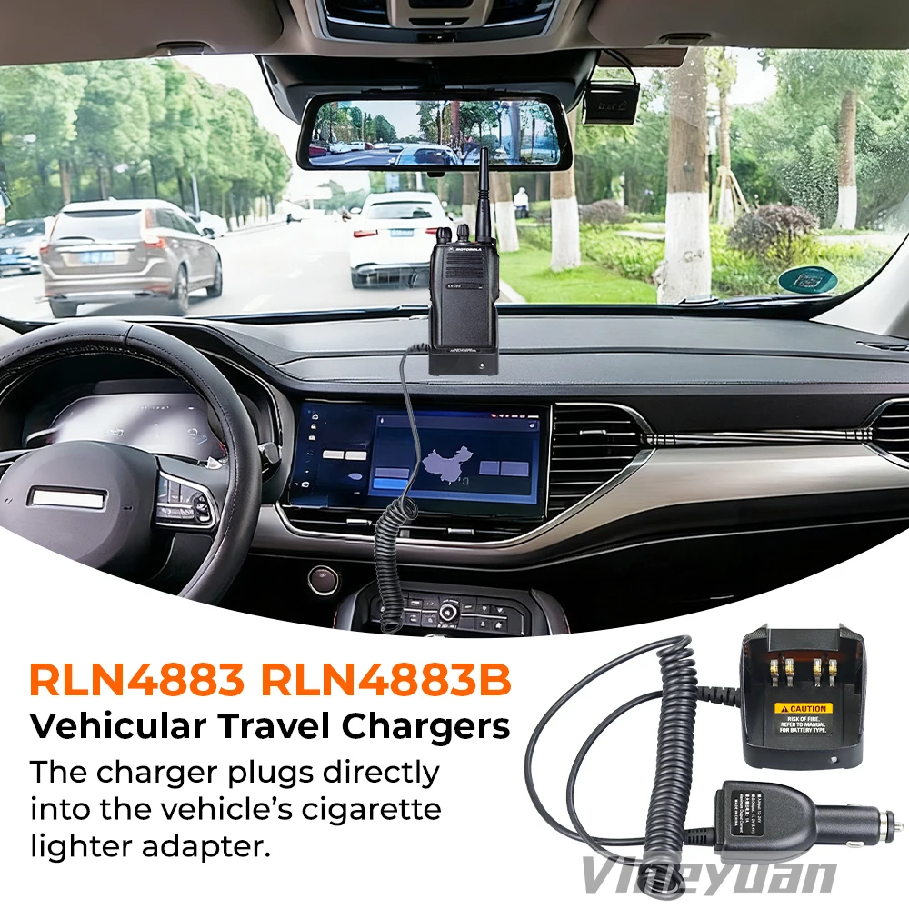 

RLN4883 RLN4883B Vehicle Travel Charger for Motorola GP328 GP340 GP360 GP388 HT750 HT1250 PRO5150 PRO5350 PRO7150 MTX960 Radios