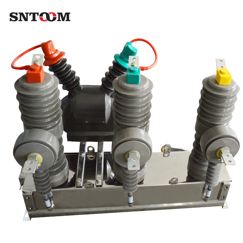 customized ZW32 modular 12kv 3 phase high voltage vacuum circuit breakers control switch