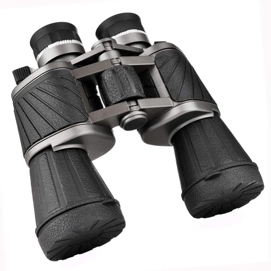 Professional Binoculars Long Range Baigish 10x50 Telescope Powerful For Camping Hunting Tourism Military Bak4 Prism Genuine HD