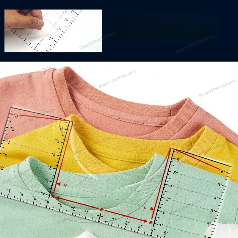 Collar Measuring Ruler, Guiding Ruler, Round Neck Calibration Tool