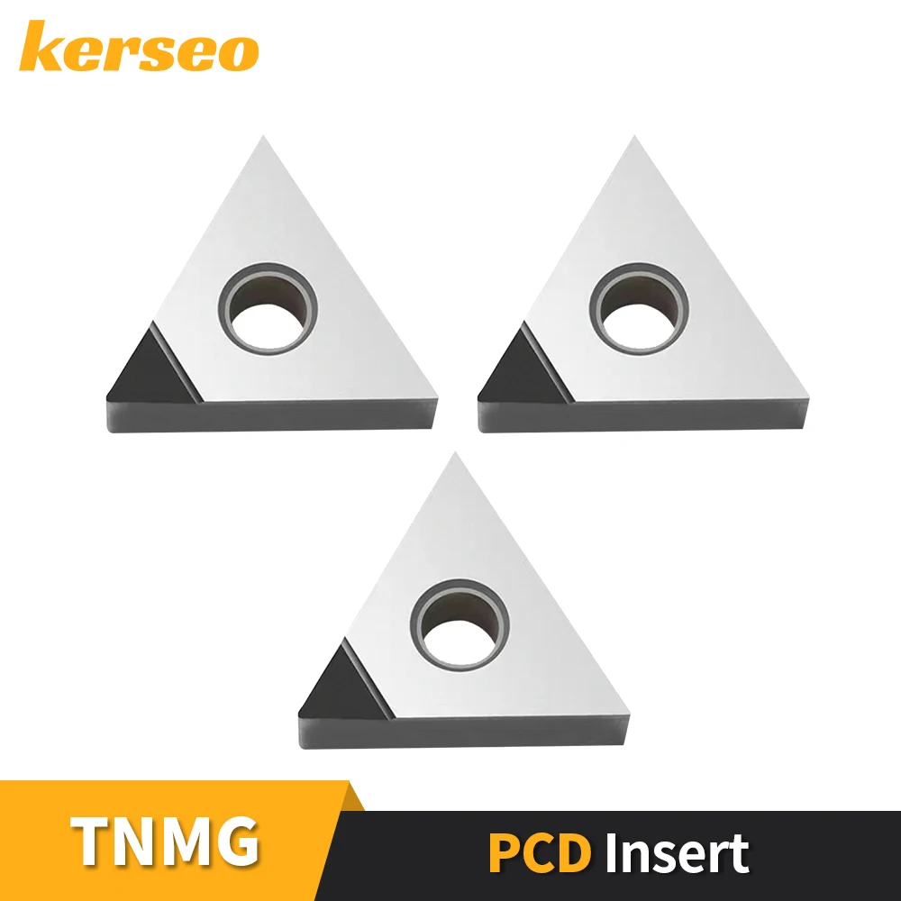 

PCD Diamond Insert TNMG160402 TNMG160404 160408 Milling Cutter Insert Aluminum Alloy End Mill Tool CNC Lathe Turning Tool 1pcs