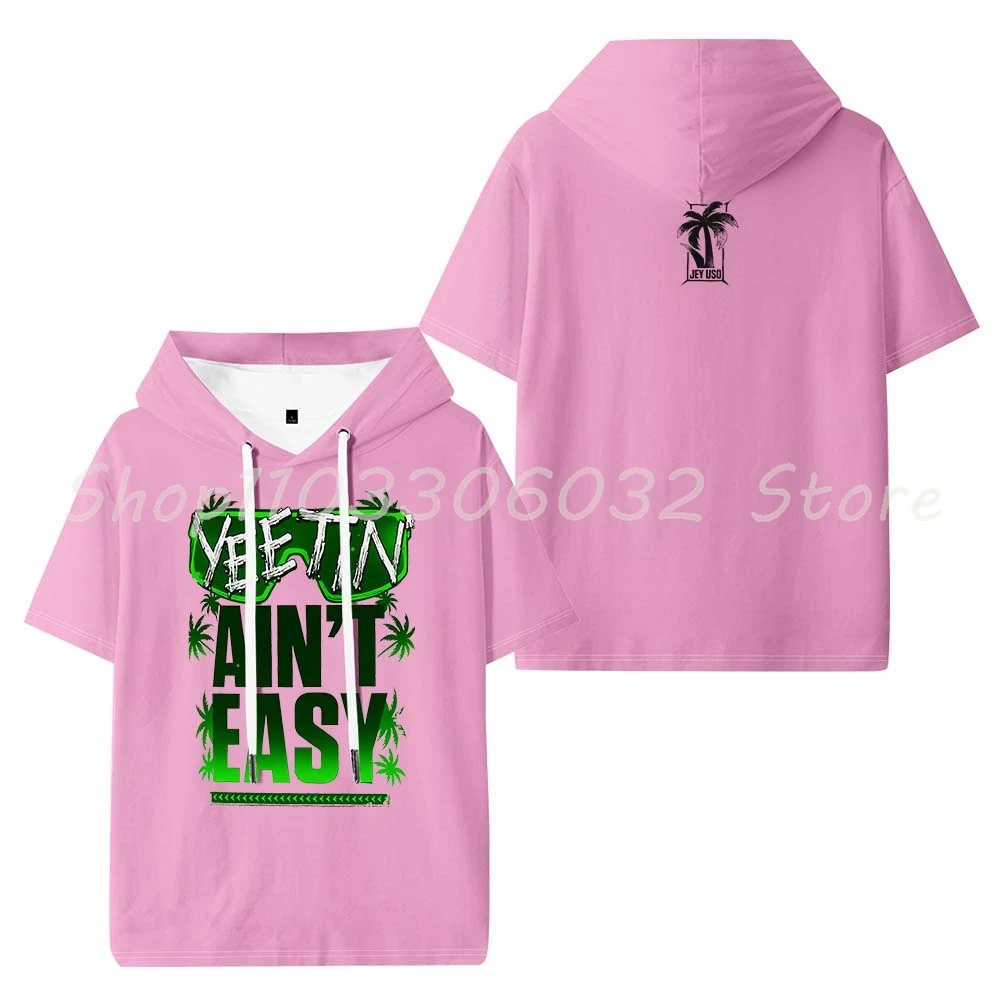 تي شيرت Jey Uso Yeetin' ليس من السهل مقنع للنساء والرجال بأكمام قصيرة تي شيرت كاجوال على الموضة #6