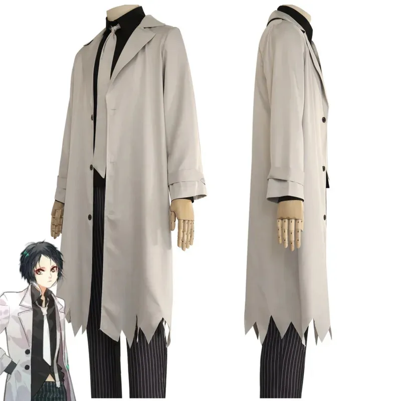 CyAnime Bungo Stray Dogs Beast Ryunosuke Akutagawa Nakajima Atsushi disfraz de Cosplay BEAST gabardina larga hombre mujer traje de fiesta
