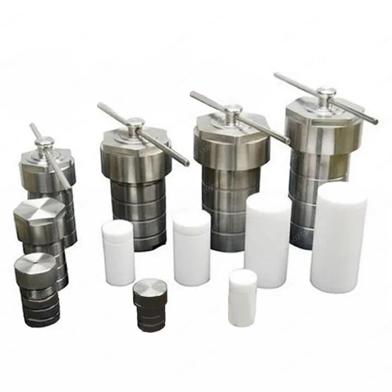 Vessel-kettle Hydrothermal Autoclave Reactor with PTFE Chamber Hydrothermal Synthesis 25ml