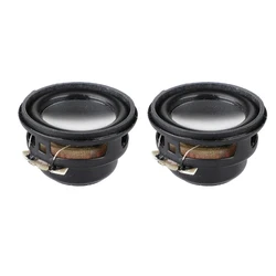 2 adet Mini ses hoparlörleri 27MM 4 Ohm 3W bas multimedya taşınabilir ses hoparlörleri ses woofer ev sineması hoparlörü