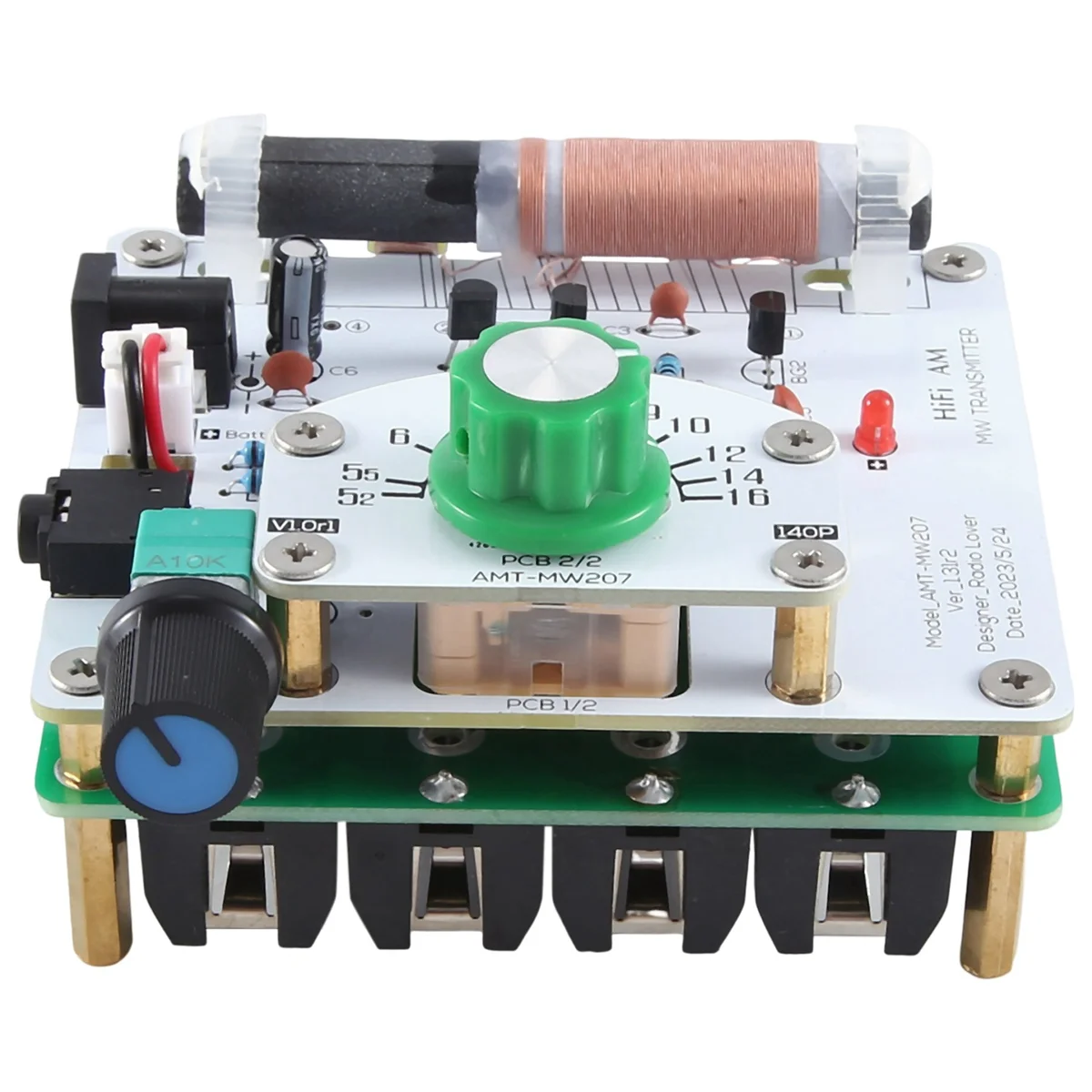 AMT-MW207 525-1605KHz MW émetteur à onde moyenne AM Radio émetteur DIY Circuit imprimé