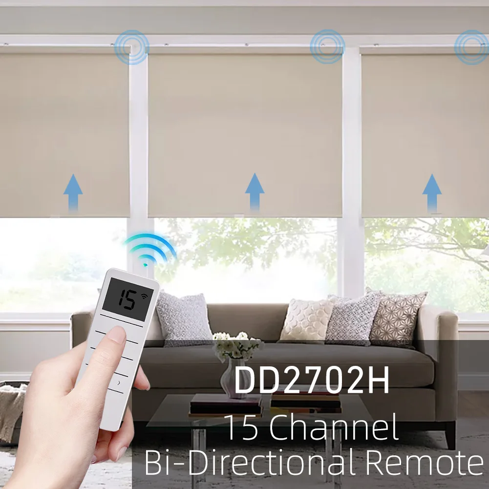 DD2702H 15 Channel Bi-Directional LCD Replacement Emitter for Remote Controlling The Bi-Directional Motors