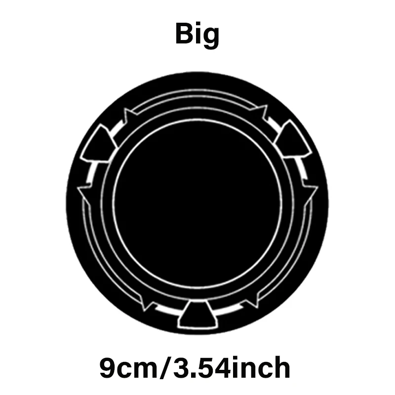 Ultradünne 4cm/6cm Handy-Rückseiten-Aufkleber Metallplatte für Magnethalter 9cm Metall für iPad/Tablet-PC Universelle Eisenplatte – Detail 9