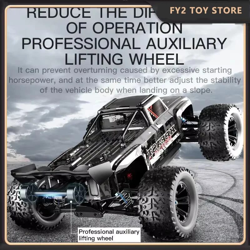 

Kfplan 1/12 Scale RC Off-Road Vehicle Electric Remote Control Car High-Speed Brushless Motor Model Toy for Gifting