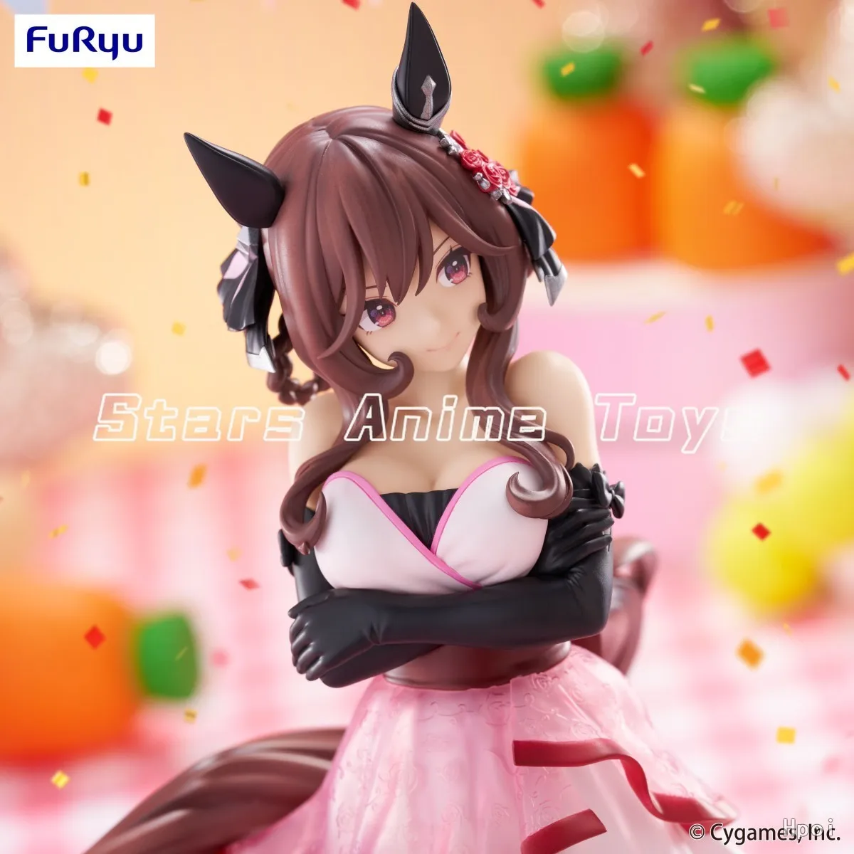 Originele FuRyu Trio-Try-iT figuur PrettyDerby Gentildonna Collection Anime figuurmodel