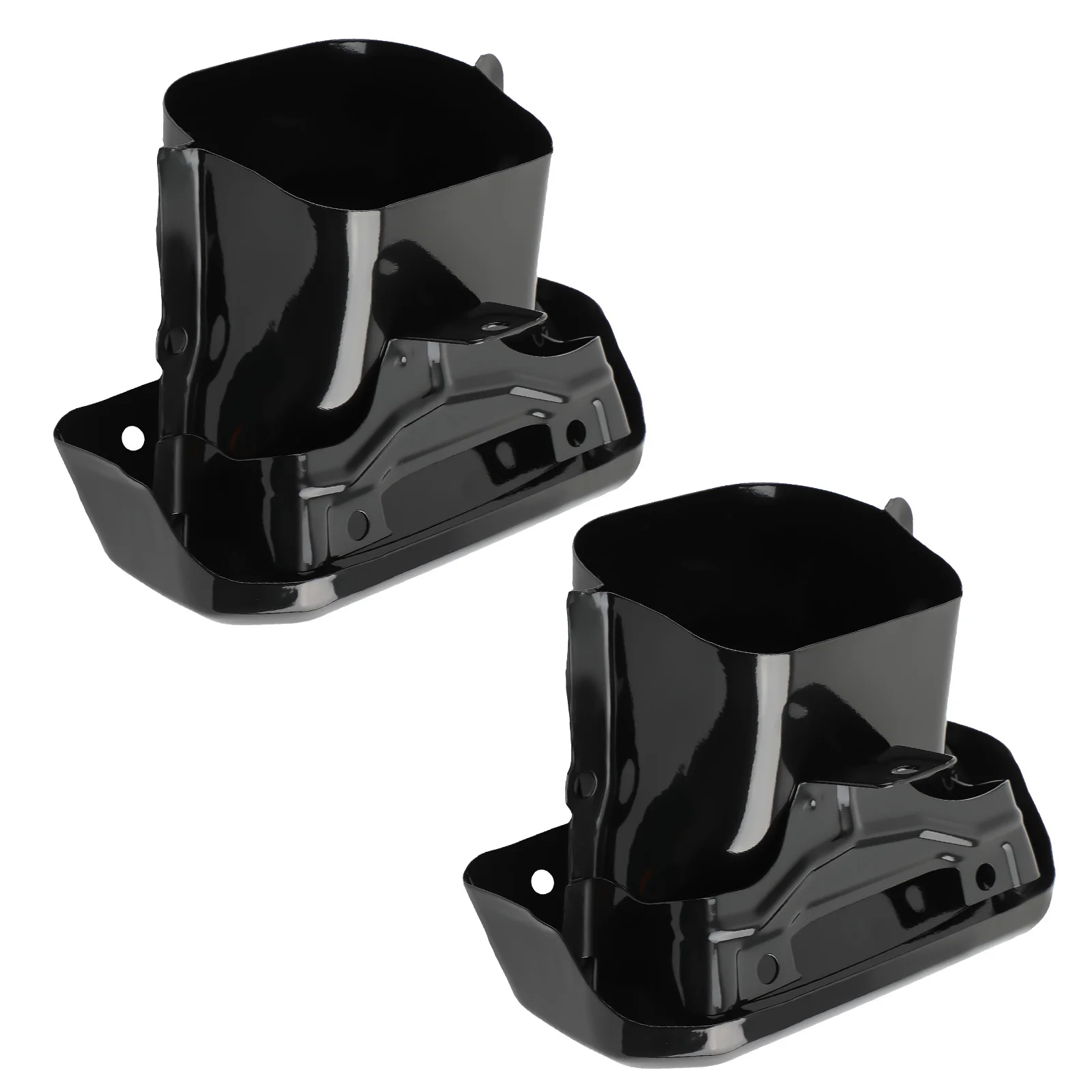 2 насадки/рамки выхлопных газов для Chevy Silverado 1500 для GMC Sierra 1500 2019-2024 гг.