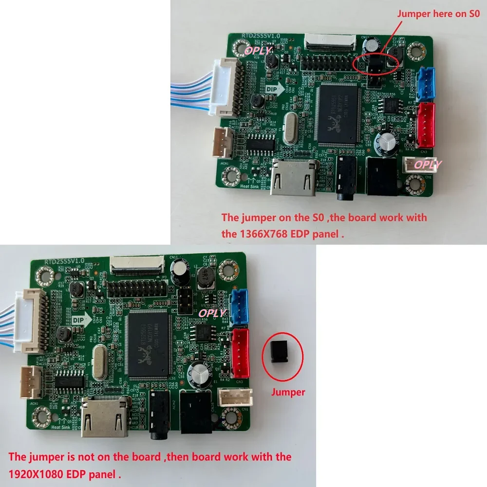 EDP Controller Board Kit for LP140WFA SP HDMI-compatible 1920x1080 LCD HD Screen Panel Monitor Driver LED mini Cable 14