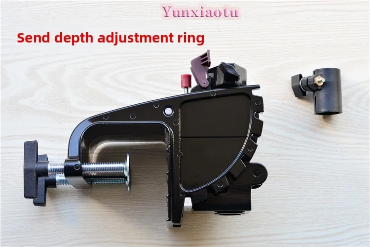 Transducer Mount For ET54 Pusher Trolling Motor Modified External Boat Clamp Suspended Marine Machine Holder
