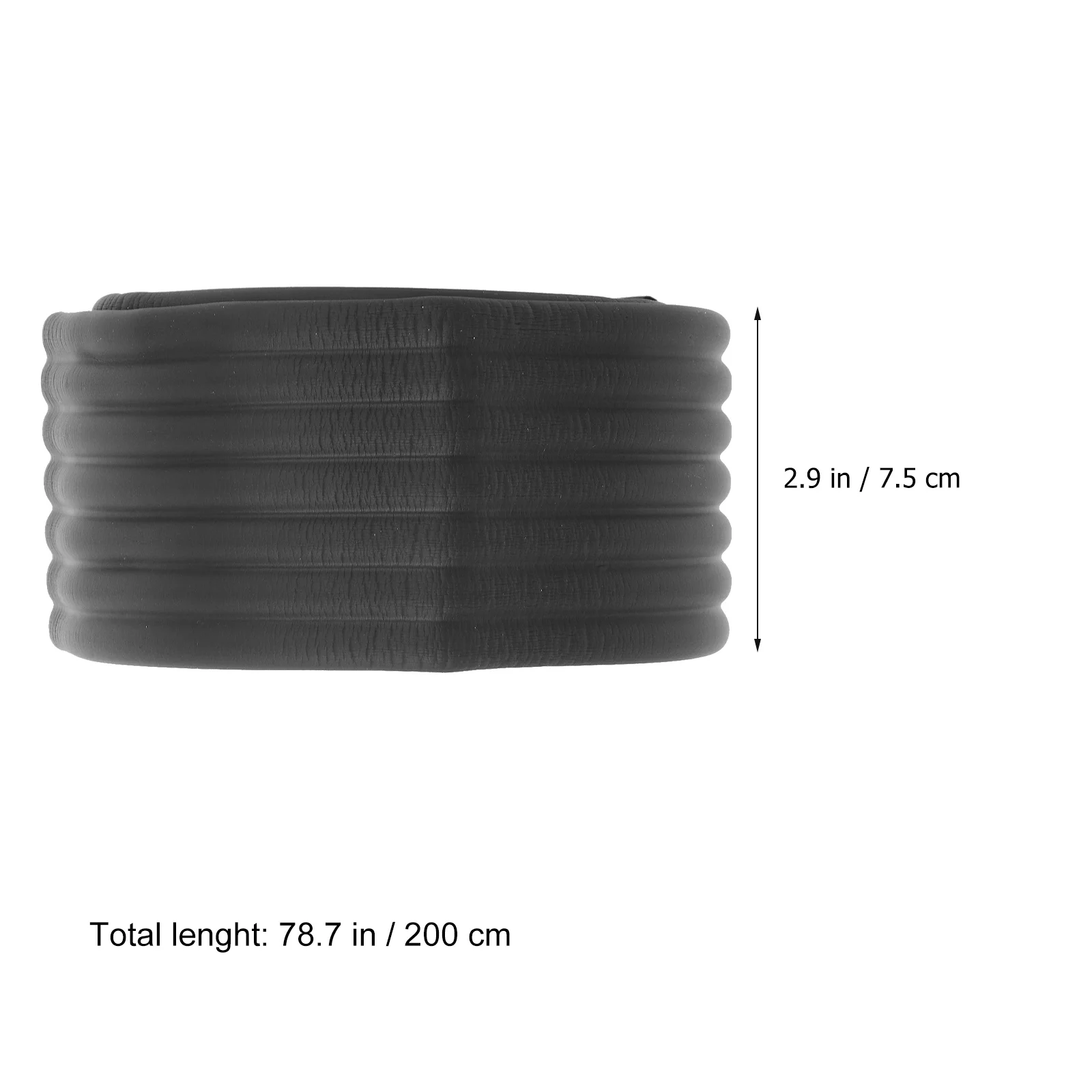 

2pcs Wide Edge Protector Adhesive Safety Padding Strips For Furniture Wall Corner Stair Bed Frame Bumper Guards Anti Collision