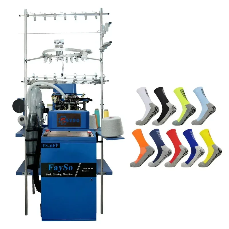 Good Price Automatic Fully Computerized Plain Sock Knitting Machine Socks Soccer Machine