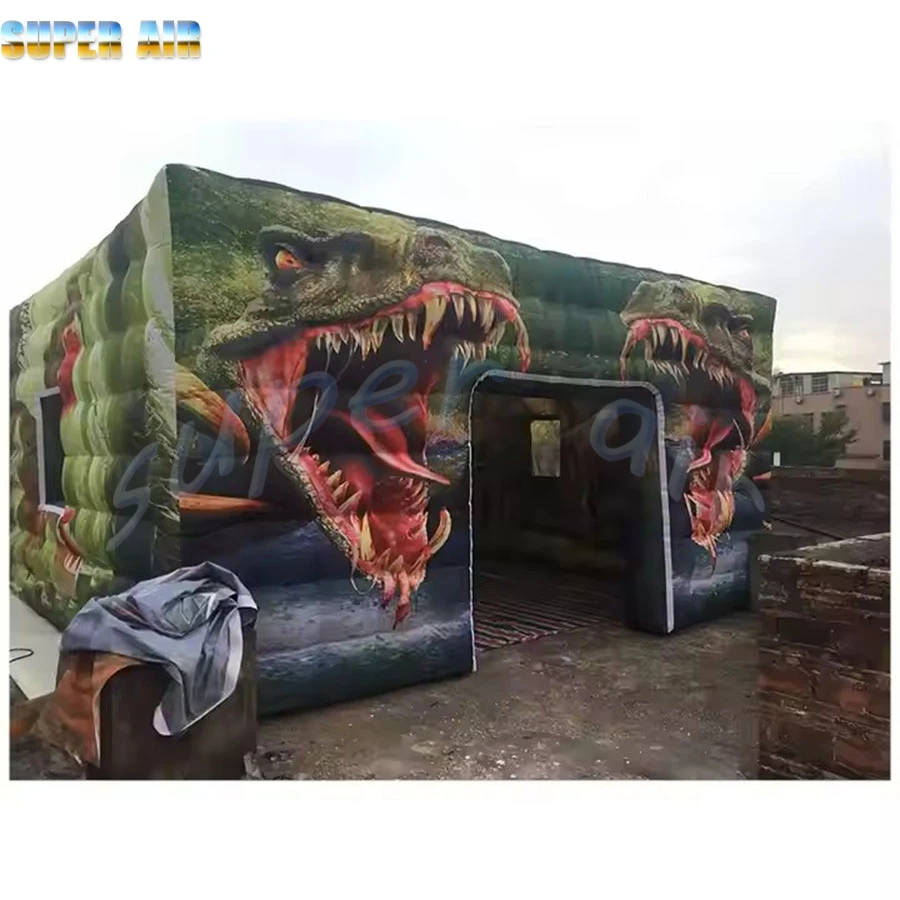 Wonderful inflatable tent oxford cloth outdoor inflatable dinosaur tent for outdoor party