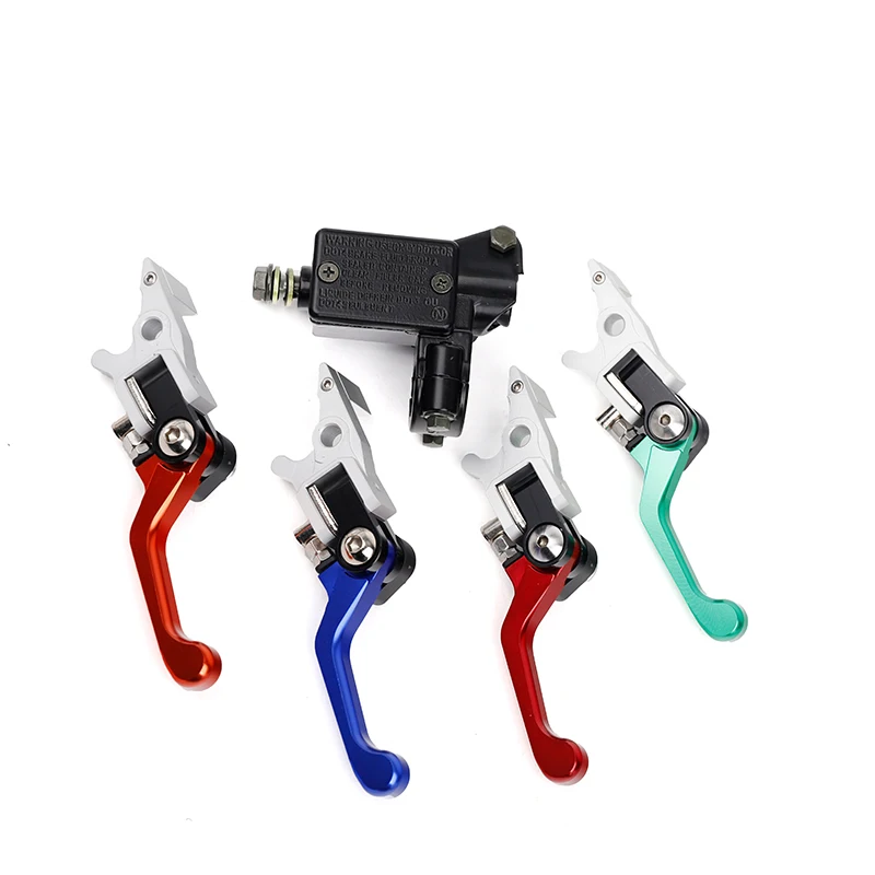 Motorcycle 360° CNC Labor-saving Folding Brake Clutch Brake Handle Front Brake Pump Master Cylinder Hydraulic Brake Lever