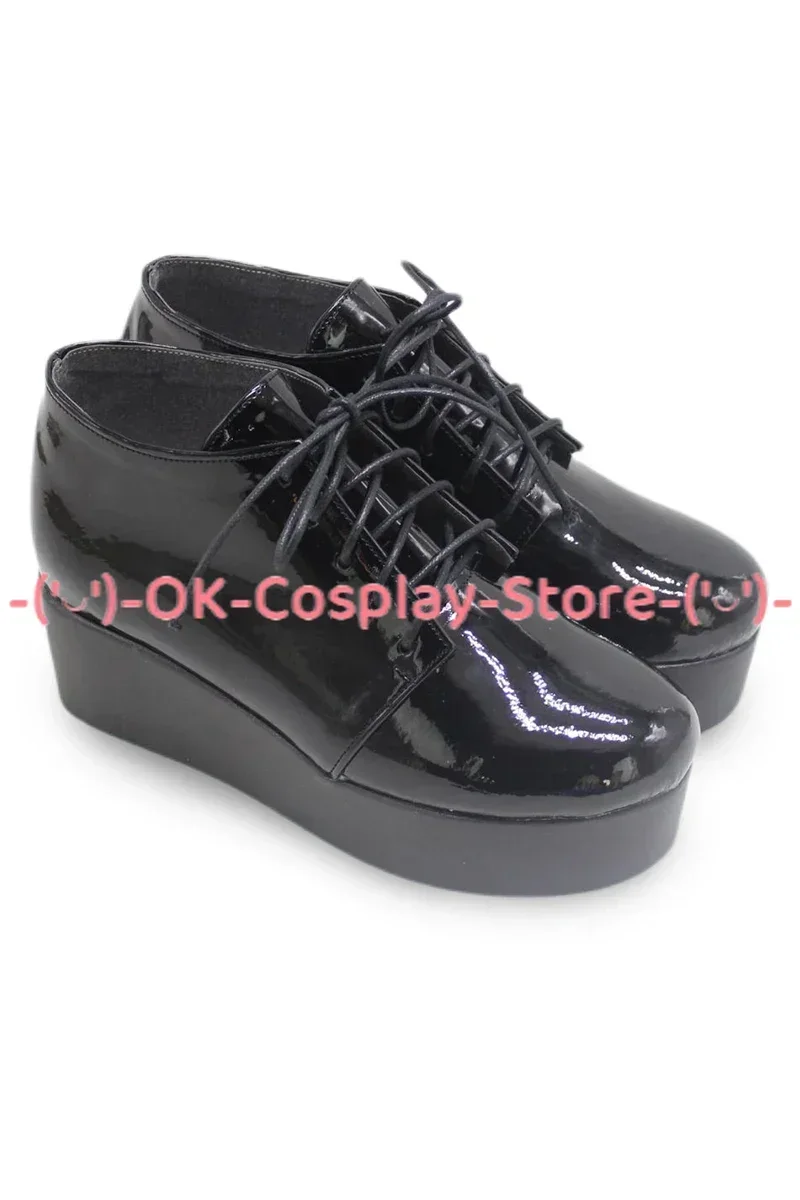 [Aangepast] Tokoyami Towa Cosplay Schoenen Vtuber Anime Rollenspel Props Vrouwen Halloween Carnaval Holiday Party PU Lederen Laarzen
