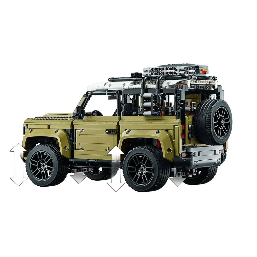 Road Car Model Building Blocks Sets Christmas Gifts Compatible With Legoed Particles 42110