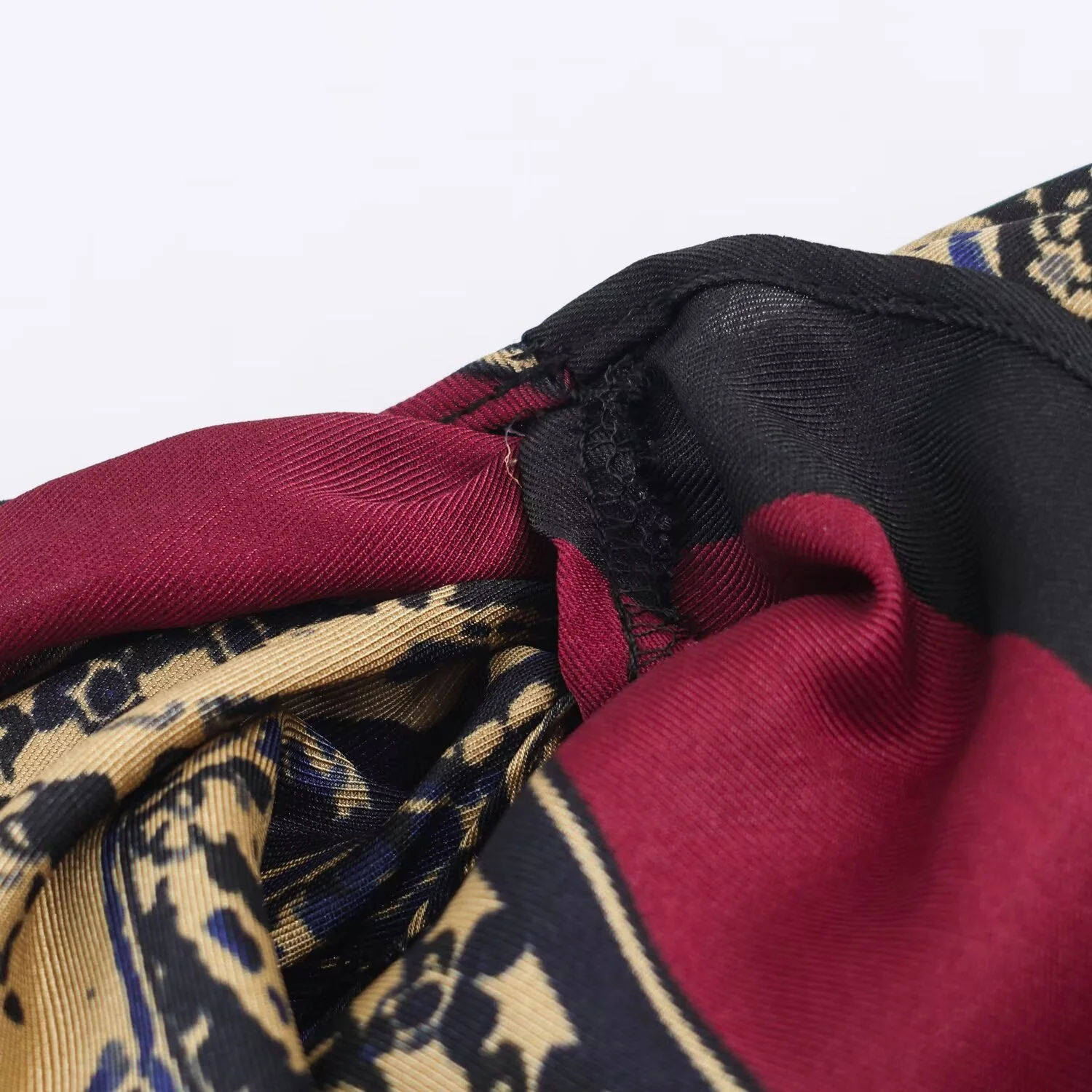 ملابس نسائية جديدة لخريف 2025، موضة غير رسمية، متعددة الاستخدامات، أنيقة، نمط عطلة، تنورة بيزلي ملفوفة #5