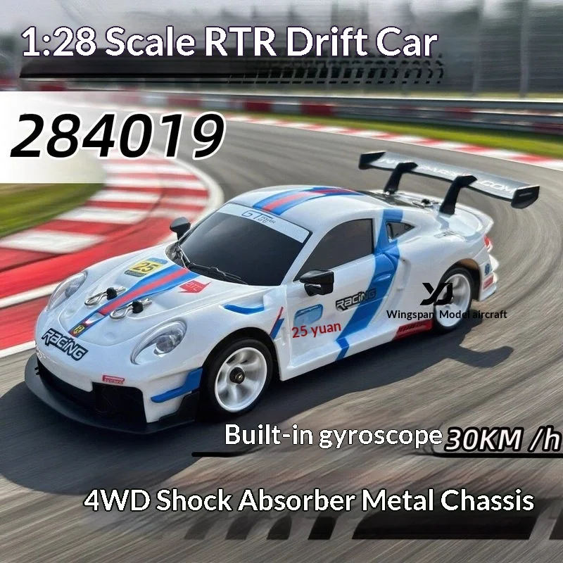 

New WLtoys 1/28 Full Scale 4WD RC Drift Car Built-in Gyro High Speed Racing Competition Hobby Remote Control Model Toy for Boys