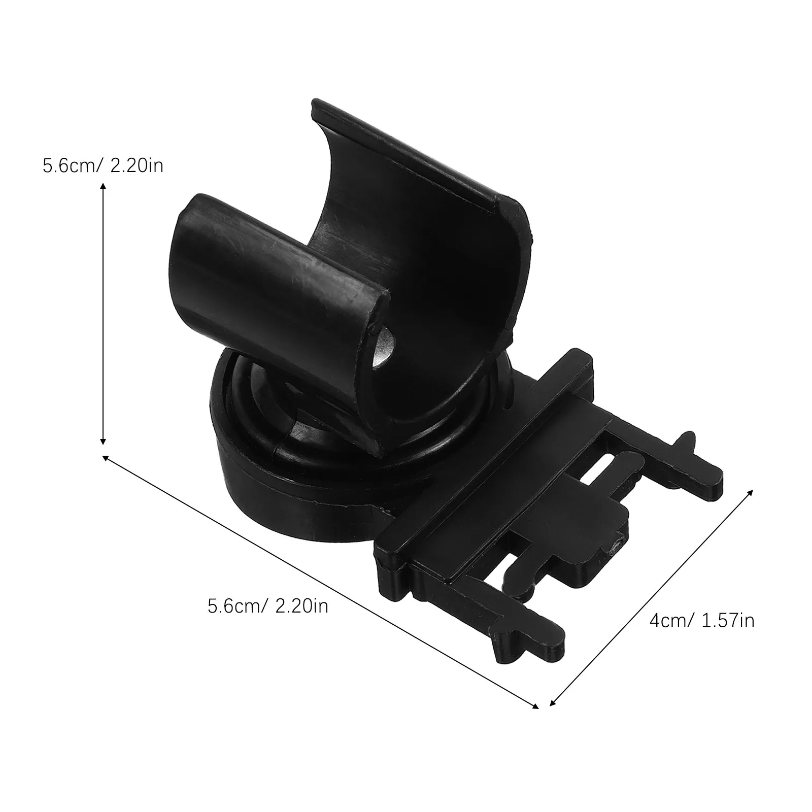 Headlamp Clip for Hard Hat Mount Bracket Flashlight Holder Adjustable Direction Lightweight Universal Fit Torch Support