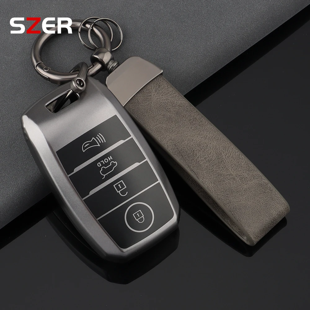 Schutzhülle für Kia Optima Sorento Niro Soul Auto 3 4 Tasten TPU Auto Smart Key Cover Case Halter für Kia KX3 KX5 K3S RIO Ceed Cerato