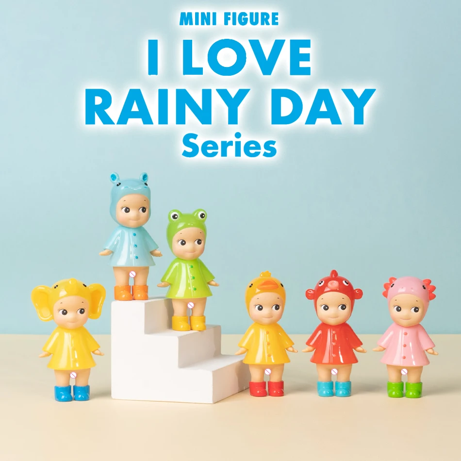 

NEW Sonni I LOVE RAINY DAY series Blind Box Toy Collectible Mystery Box Mini Desktop Cute Figurine Model Toys Girl Birthday Gift