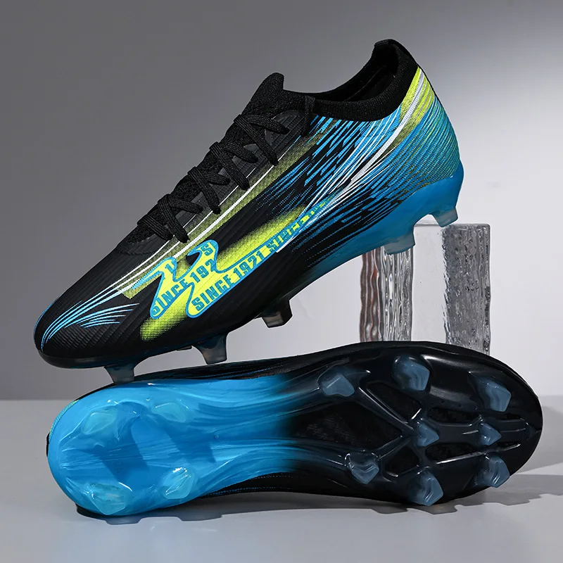 Soccer Shoes for Teens Adults Men Women Universal TF FG All-Terrain Cleats Football Boots with Grounding Nails