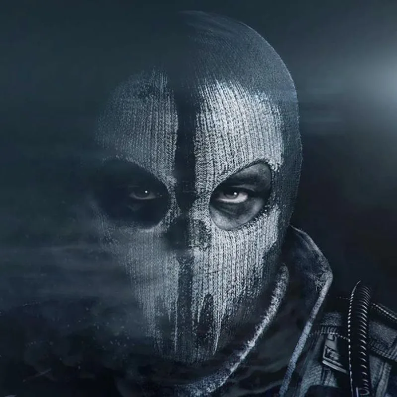 

Cycling Hood, Ghost, Skull Hood