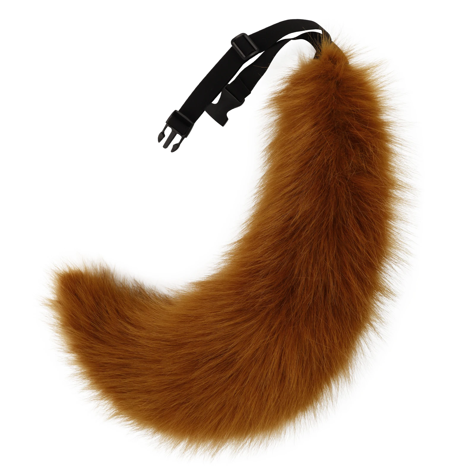 Flauschiges Kunstfell Wolf Fuchsschwanz Halloween Party Cosplay Kostüm – Detail 7