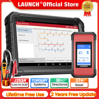 LAUNCH X431 PRO3S plus ELITE Smartlink C V2.0 Car Diagnostic Tools J2534  CAN FD DOIP  Auto OBD OBD2 Scanner Topology Map