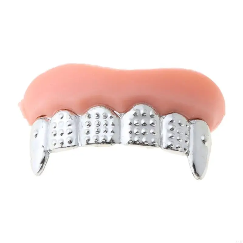 

N84E Scary Zombie Dentures Prank Trick Simulation Teeth Interactive Funny Party Props