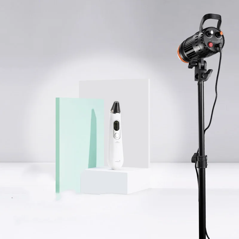 휴대용 LED 사진 스튜디오 스포트 라이트, 조리개 조절 가능 2M 삼각대 스탠드 유튜브 비디오용 사진 조명