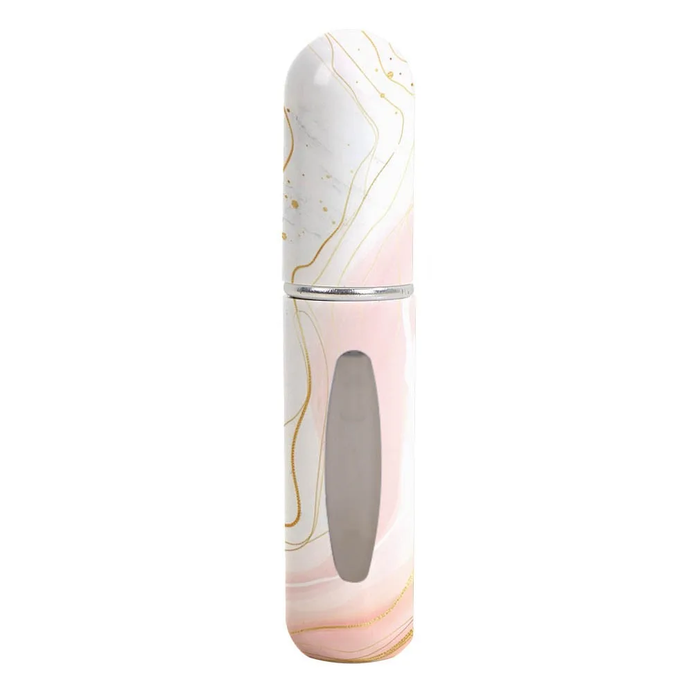 Portable 5ml Mini Perfume Bottle Refillable Leak-proof Spray Rotating Bottle Perfume Dispensing Bottles Travel