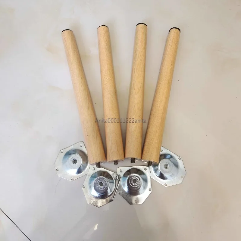 4pcs-30-60cm-solid-wood-furniture-legs-diy-anti-slip-pad-furniture-feet-with-mounting-plates-and-screw-oblique-vertical-style