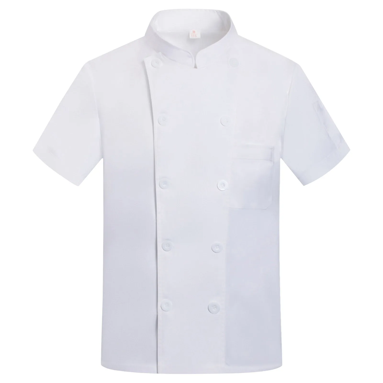 Catering Cooking White Shirt Restaurant Kitchen Chef T-Shirt Baker Work Uniform Waiter Hotel Clothes Cook Jacket Cafe Overalls