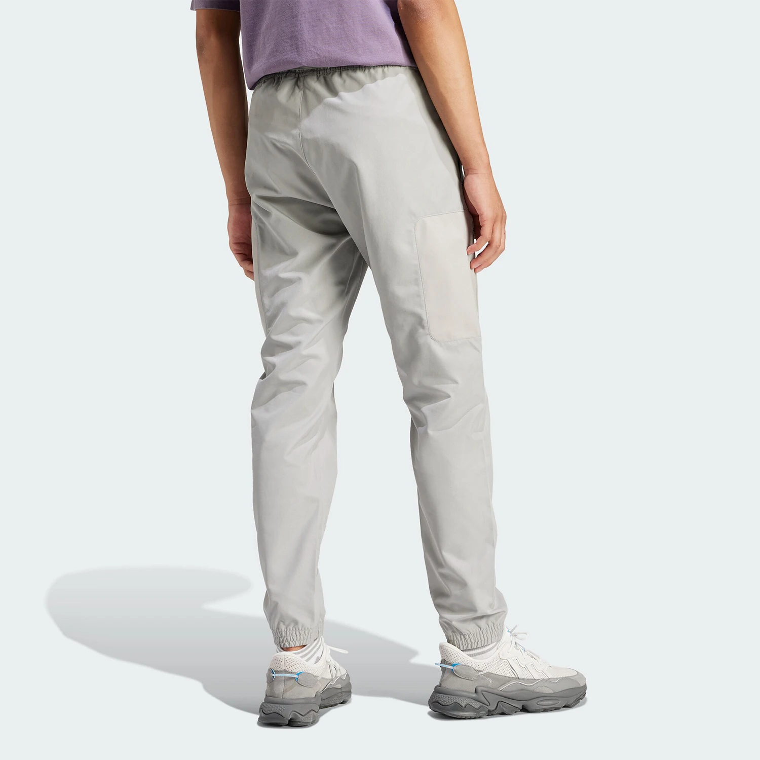 Adidas genuine three leaf clover men's workwear, wind tied foot sports pants IR9437