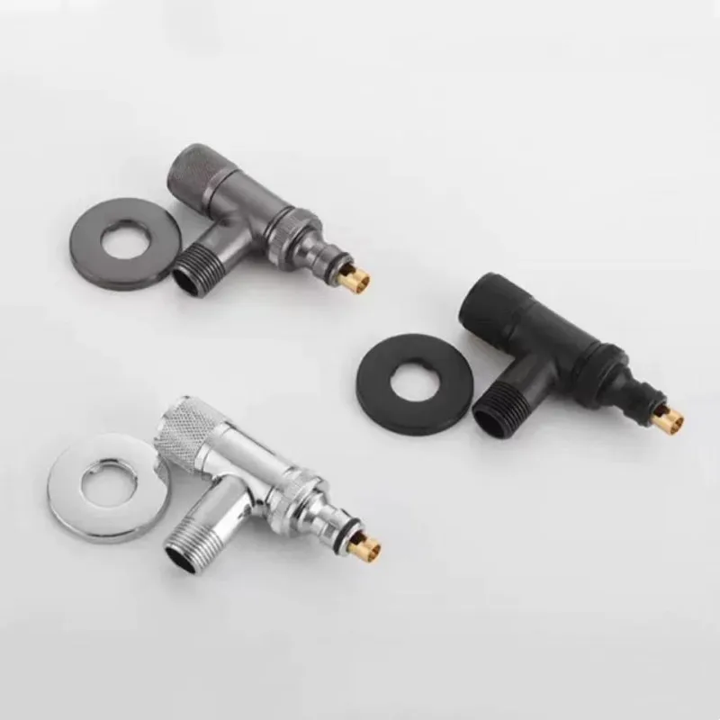 

New Style Garden Mop Pool Tap Wall Mounted Black Solid Brass Washing Machine Faucet Single Cold G1/2/G3/4 Mini Bibcock Outdoor