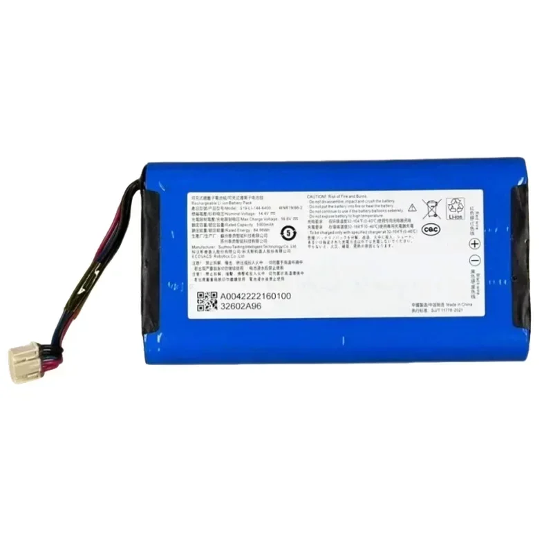 5900mAh 14.4V Battery for Ecovacs Deebot X2 X2S X5S X5PRO X5 PLUS S19-LI-144-6400 4INR19/66-2 ULTRA Vacuum Cleaner Battery ✈️✈️
