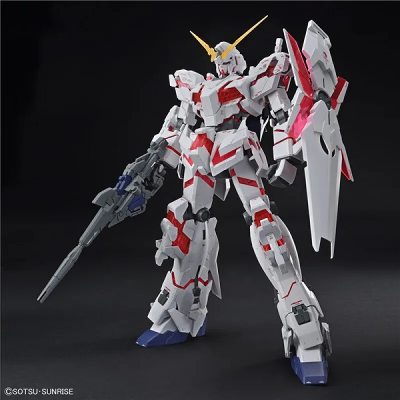 Bandai (BANDAI) spot, Bandai MEGA SIZE 1/48 RX-0 unicorn Gundam, destruction mode, assembly, spot please shoot in some areas