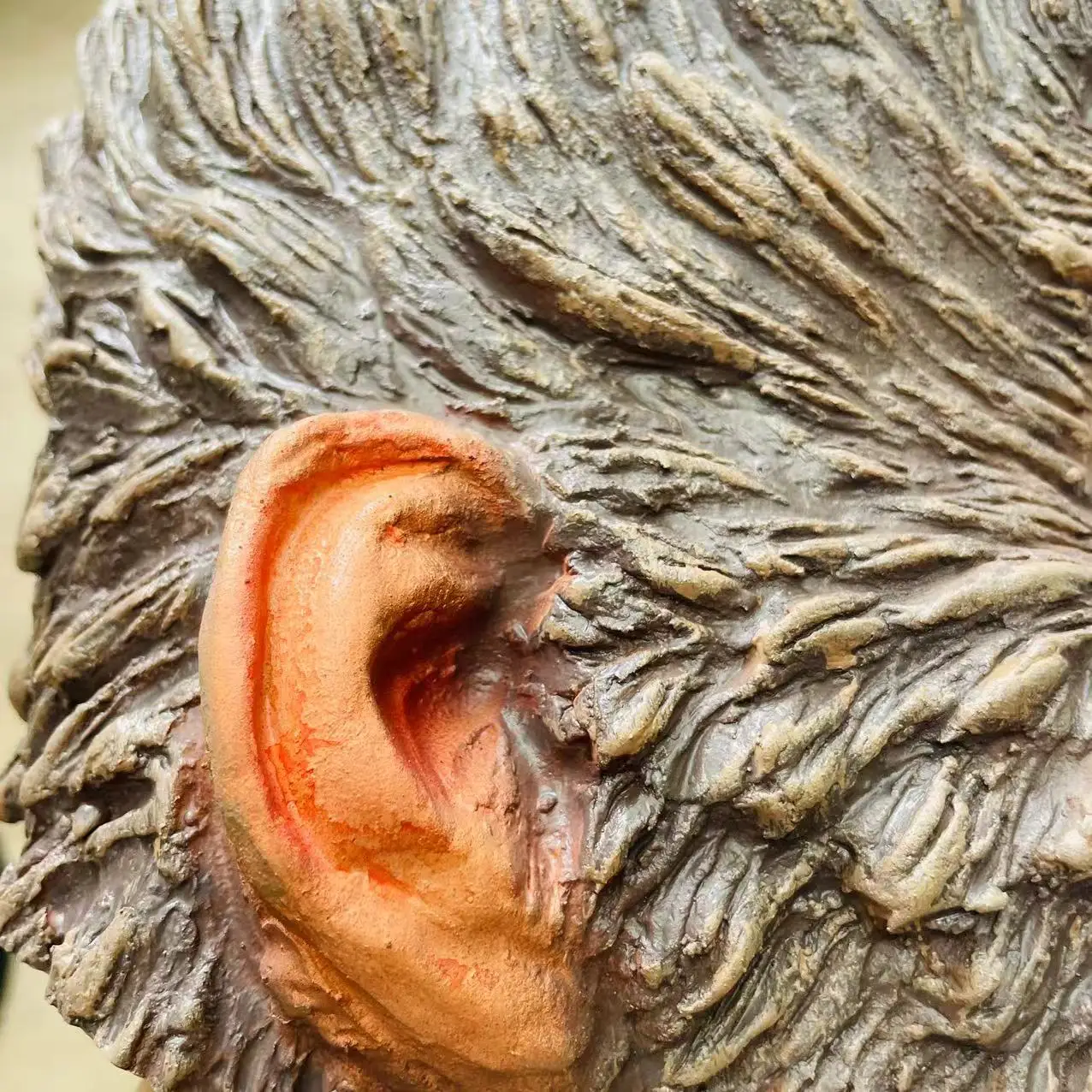 우콩 코스프레 헤드기어 할로윈 동물 코스프레 갈색 원숭이 역할극 마스크 라텍스 마스크 게임 코스프레 소품 성인용 원사이즈