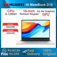 2025 Hi MateBook D16  i5-13500H 16GB 1TB 16-inch Laptop Netbook Numeric Keypad Notebook Coumpter SSD Intel Iris Xe Graphics