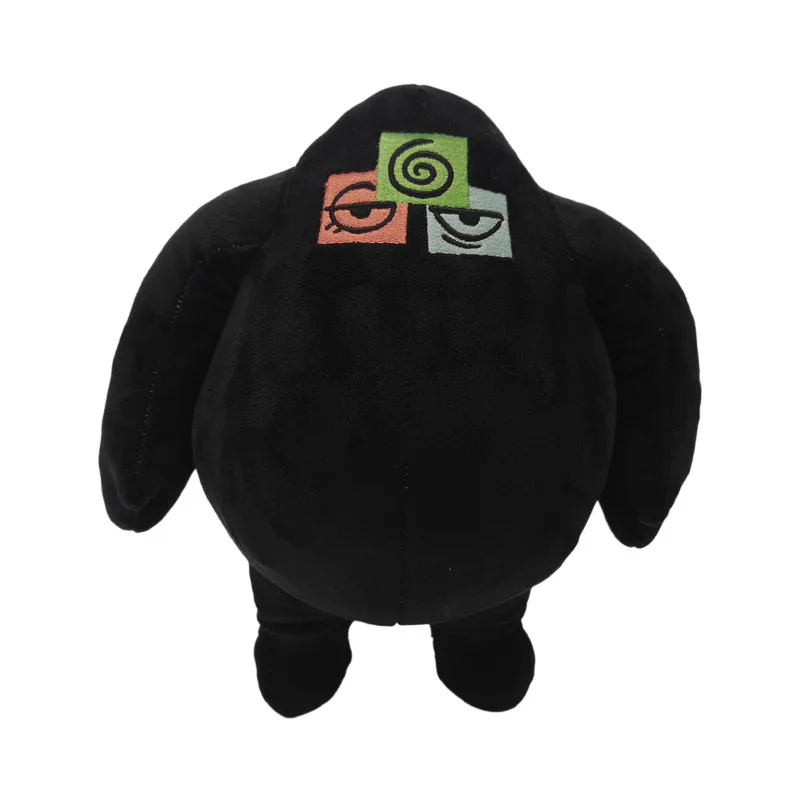 2026 New Horror Game DOORS Plush Soft Stuffed Anime Peripherals Display Screen Plush Black Monster Plushie Doll Toy Fans Gift