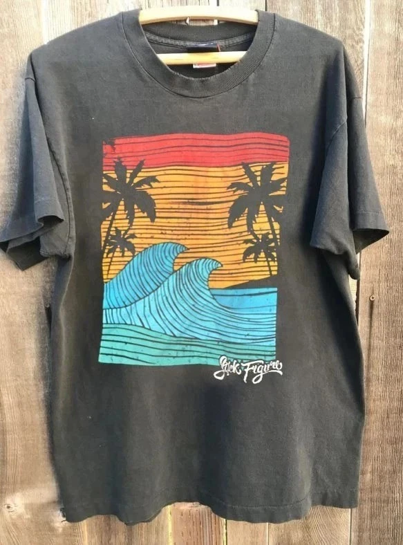 Stick Figure Band Concert Shirt Rare Design Charcoal Unisex Shirt