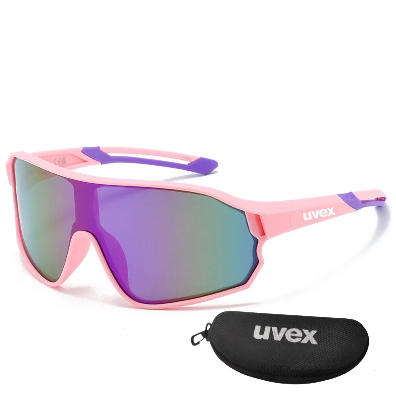 Nuevas gafas de sol transfronterizas para ciclismo al aire libre, gafas de sol a prueba de viento para bicicleta, lentes de colores, gafas de sol deportivas con sombrilla