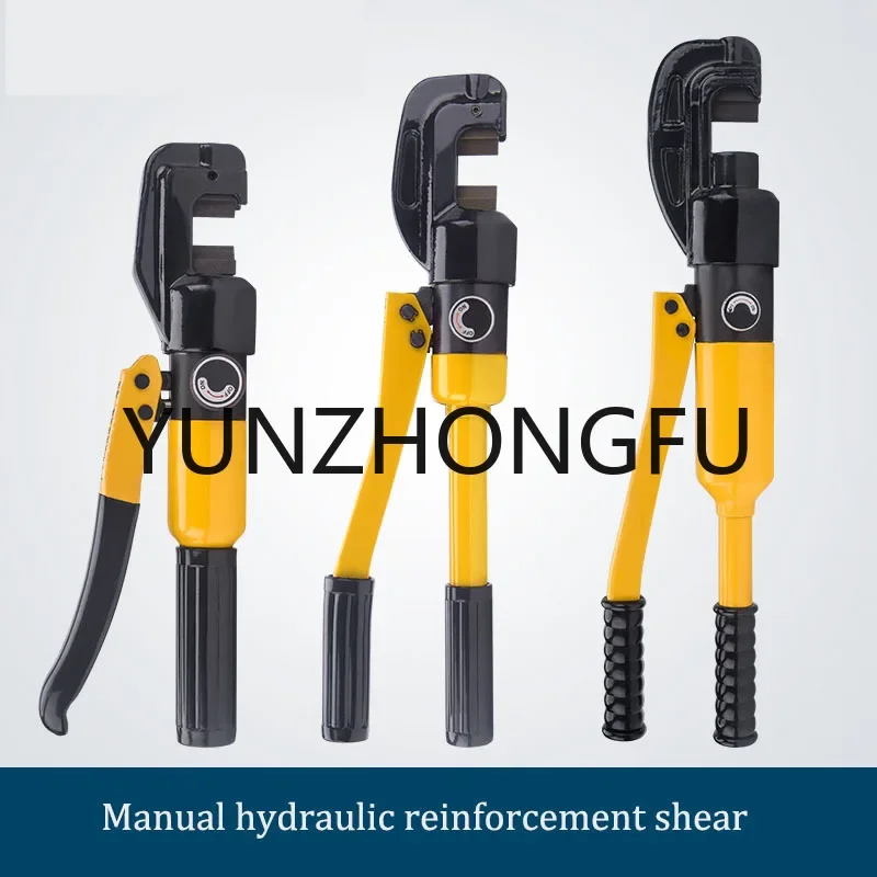 

Ручной Гидравлический Стальной резак, гидравлический ножной станок, встроенный гидравлический резак для арматуры 8T 4-16 мм