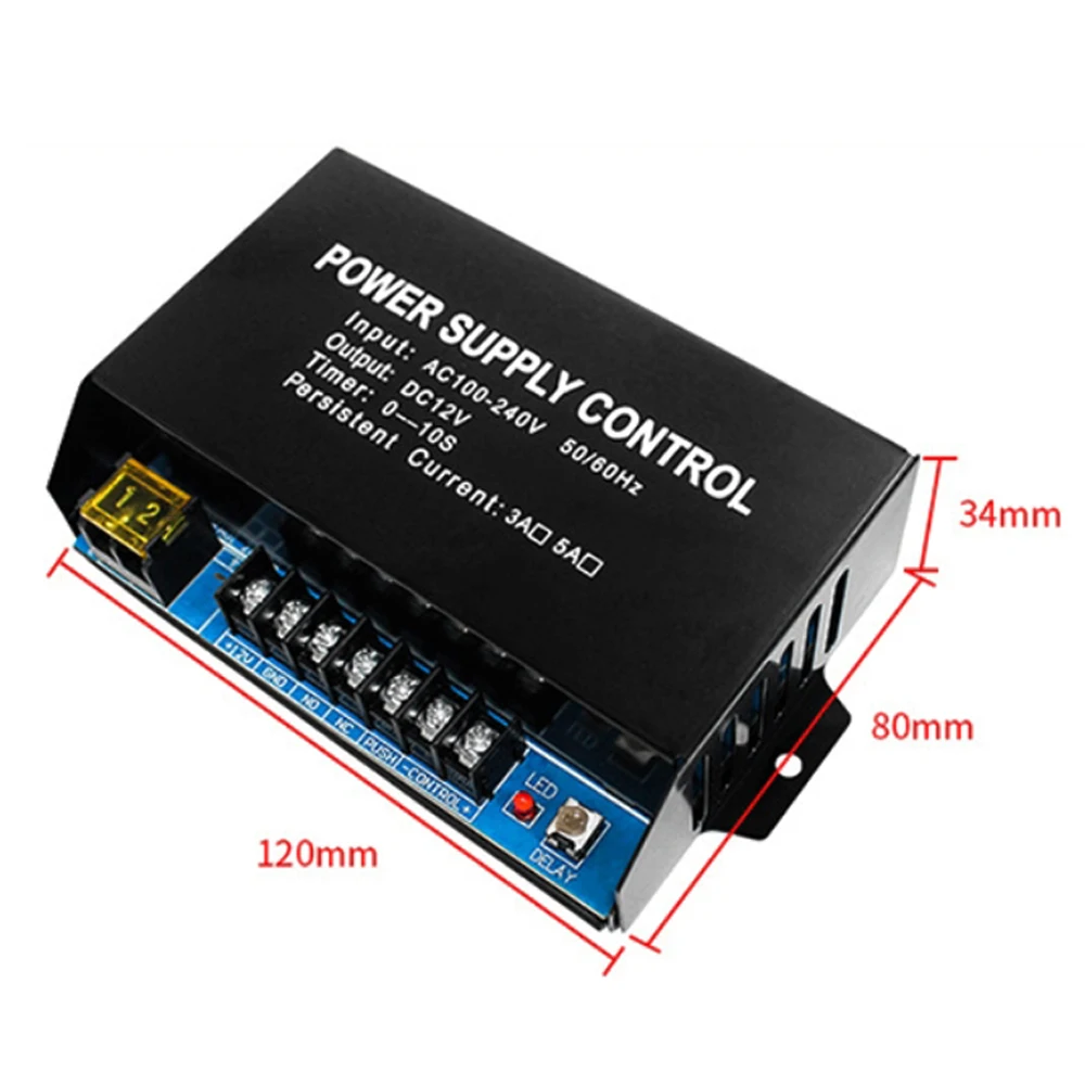 DC 12V 5A Tür Access Control system Schalter Netzteil Adapter Convertor System Maschine AC100 ~ 240V
