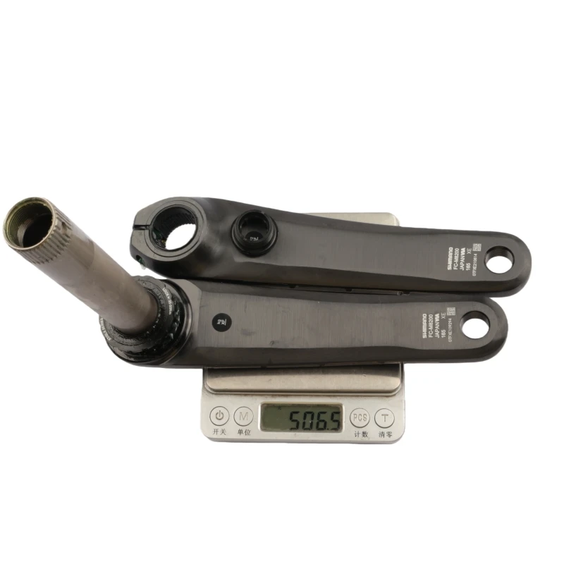 Shimano DEORE XT M8200 Kurbel 12-Gang 160mm/165mm/170mm/175mm MTB Kurbel Paar Geeignet für Mountainbike Original Kurbel – Detail 12